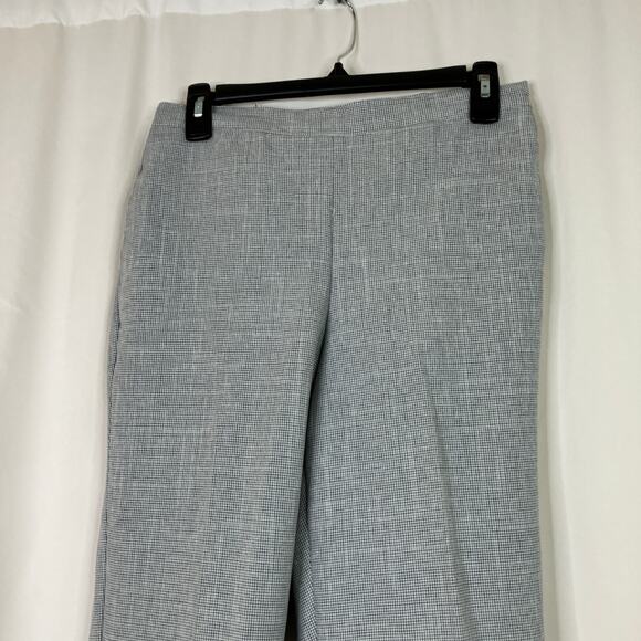 Alfred Dunner | Houndstooth Classic Fit Comfort Waist Pants NWT Womens 6 Petite - Picture 2 of 7
